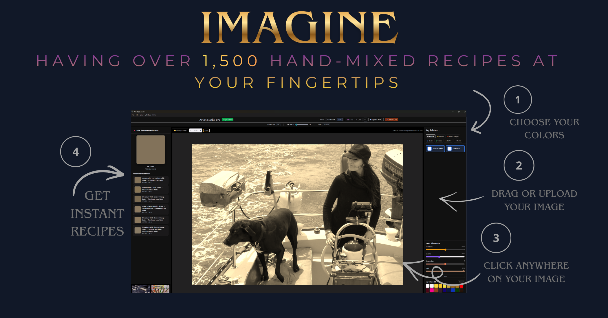 Artist Studio Pro - Oil Painting Color Mixer