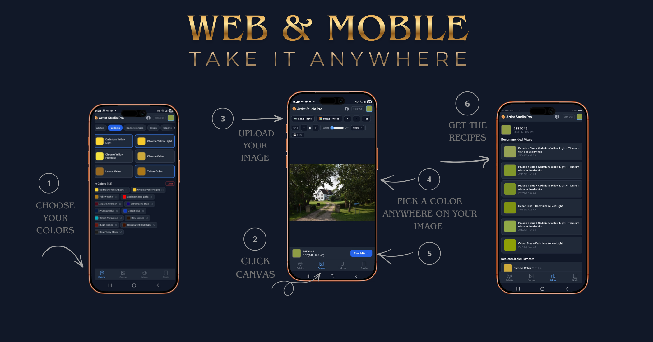 Artist Studio Pro - Color Recipes
